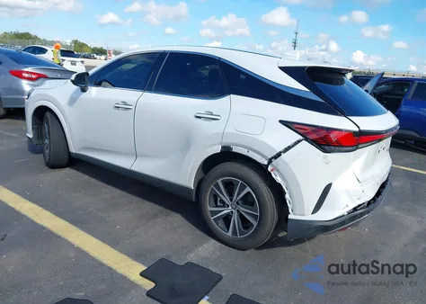 2025 Lexus Rx 350 из США, поврежденный, VIN 2T2BAMBA3SC067750